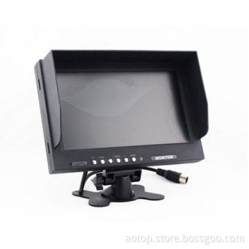 9-inch Car Security TFT Panel with OSD Menu, Remoter Control, Multiple Languages, Sunshade Design